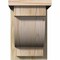 Ekena Millwork Alpine Rough Sawn Corbel w/Backplate, Douglas Fir, 8"W x 12"D x 12"H COR08X12X12ALP01RDF - alternate 3